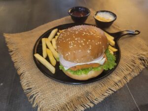 Crispy  Paneer Burger