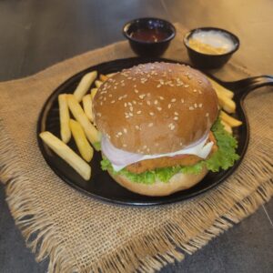 Crispy  Paneer Burger
