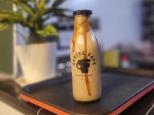 caramel brownie shake