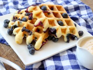 blueberry waffle