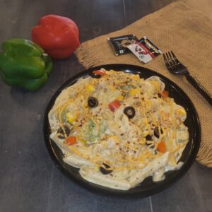 alfredo pasta (white sauce)
