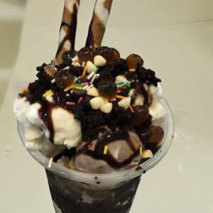 brownie sundae