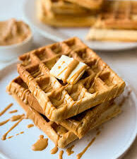 peanut butter waffle