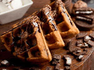 oreo waffle